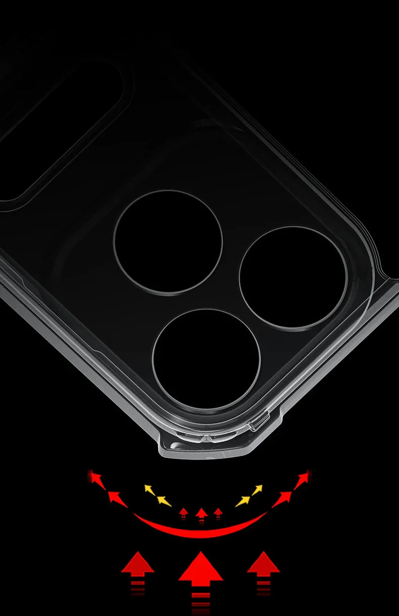 iPhone 17 Series Shockproof Case Transparent case Magnetic Case