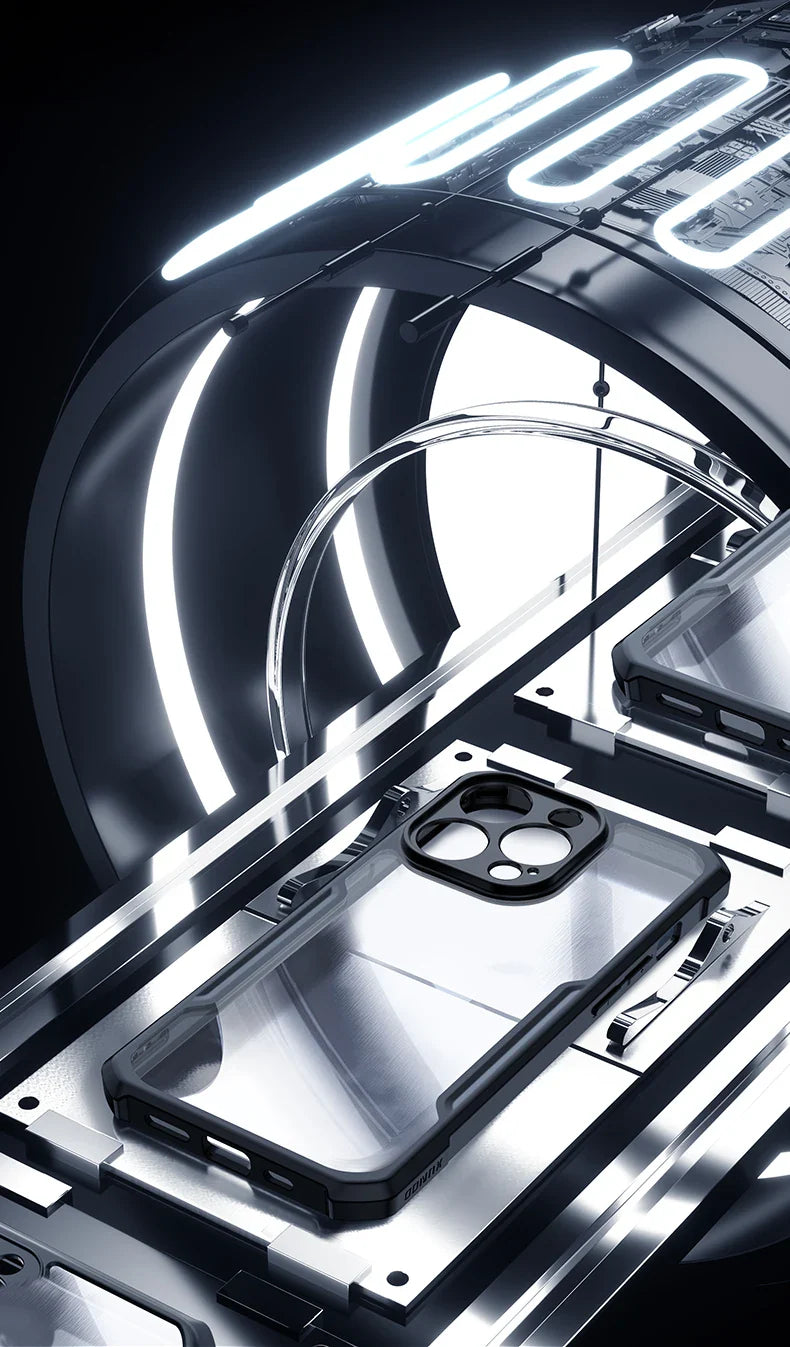 iPhone 17 Series Shockproof Case Transparent case Magnetic Case