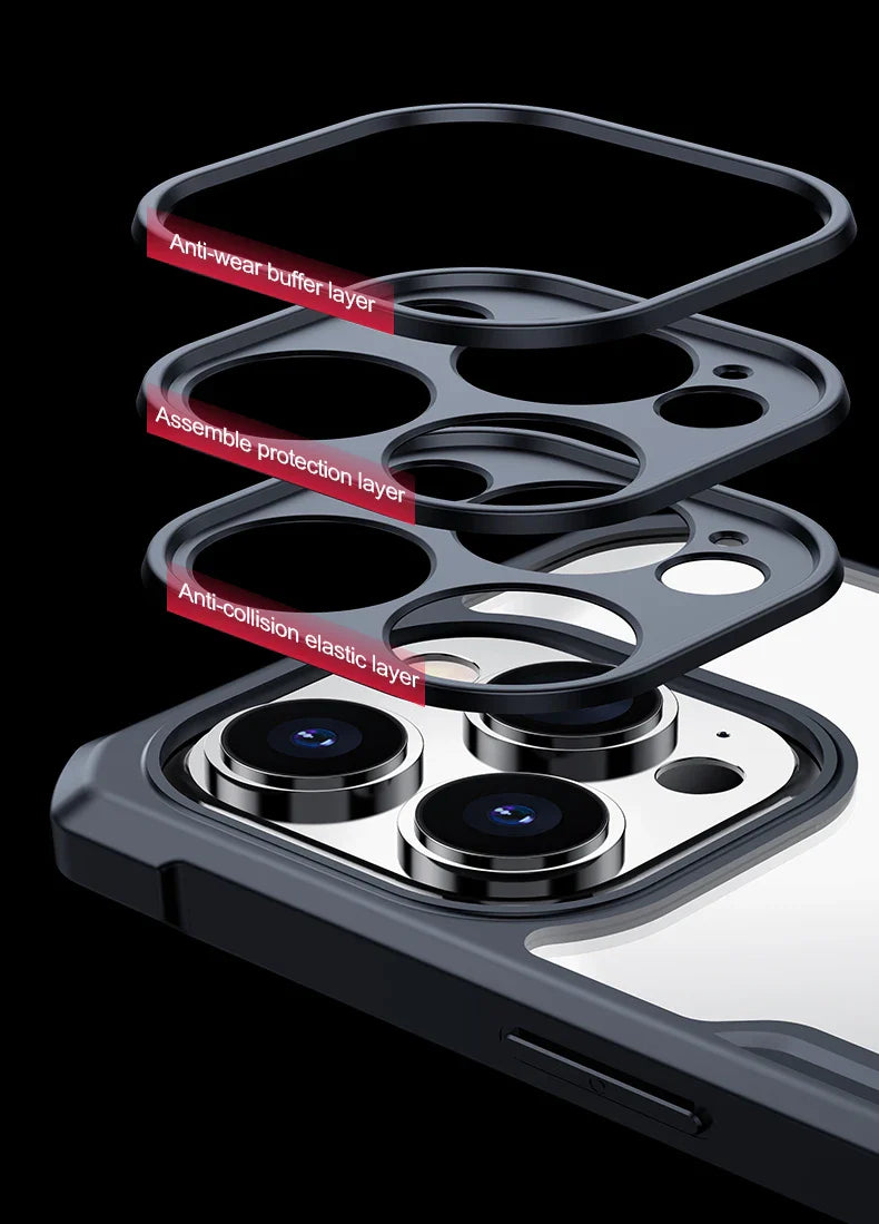 iPhone 17 Series Shockproof Case Transparent case Magnetic Case