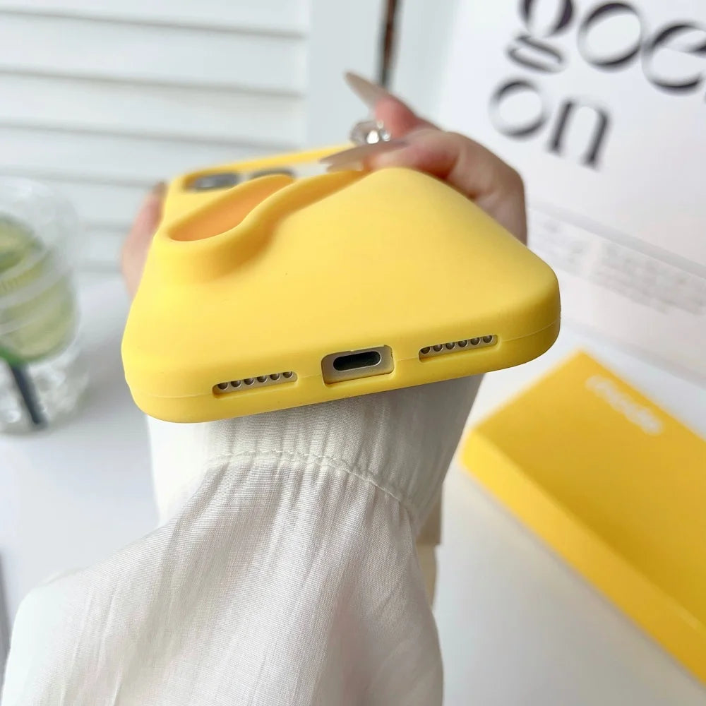 Lemontini Silicone iPhone Case – Fashion Colour Soft Protective Cover with Box (11–17 Series, Air / Pro / Pro Max / Plus)