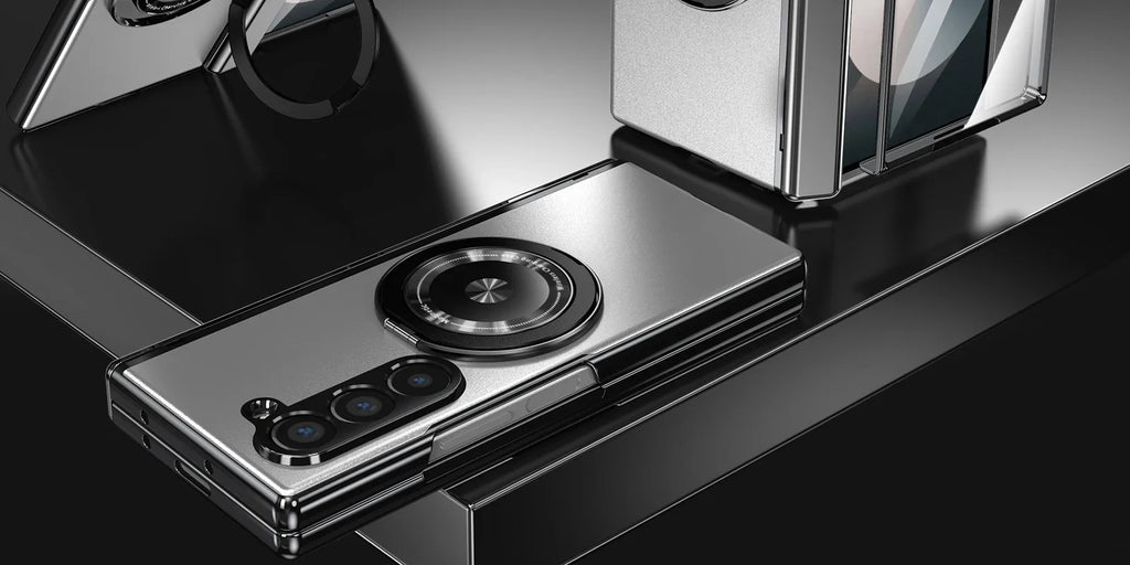 MagSafe Magnetic Hinge Case for Samsung Galaxy Z Fold 7/6/5/4 – Protective Folding Cover with Screen Glass