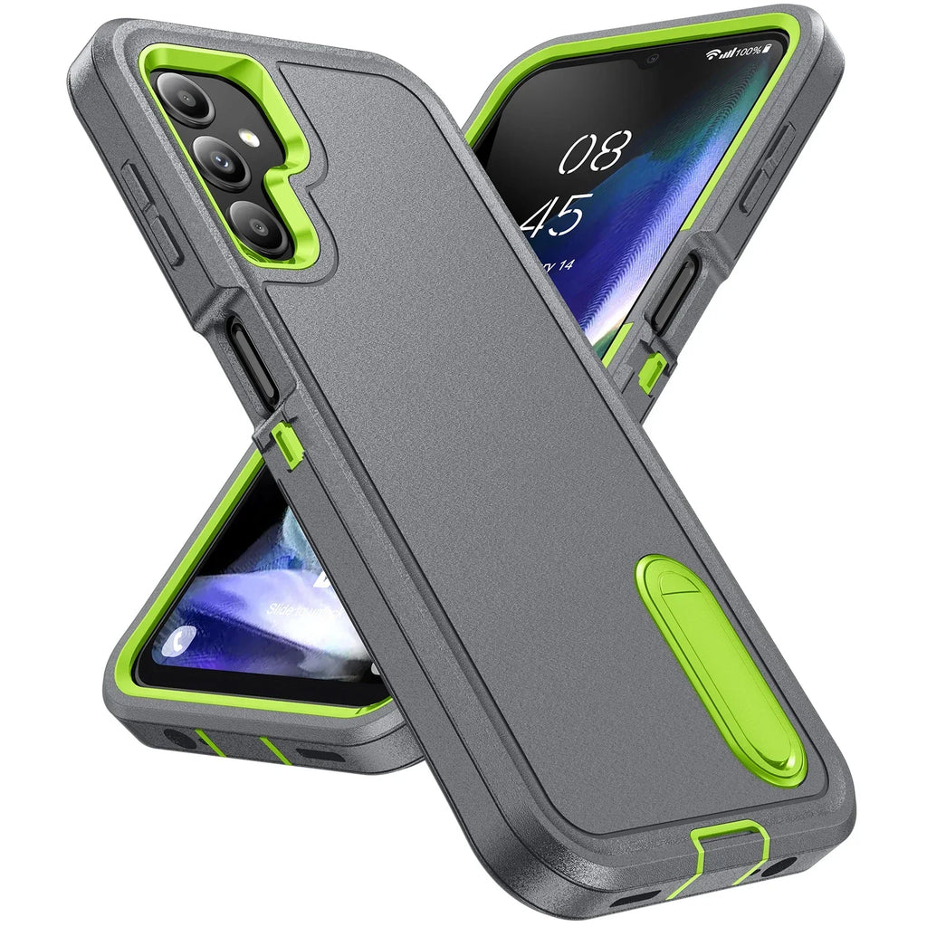 Military Grade Shockproof Samsung Galaxy Case with Kickstand – Armor Protective Cover (A56, A54, A53, A36, A26, A16, A15, A14, A13, A06, A04s | 5G/4G)