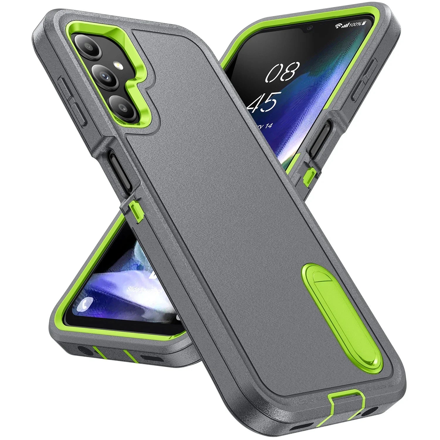 Military Grade Shockproof Samsung Galaxy Case with Kickstand – Armor Protective Cover (A56, A54, A53, A36, A26, A16, A15, A14, A13, A06, A04s | 5G/4G)