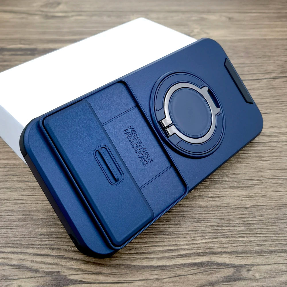 Luxury Shockproof Armor Case for Google Pixel 10/9/7 Pro XL & 9A – Full Protective Cover with Stand Holder