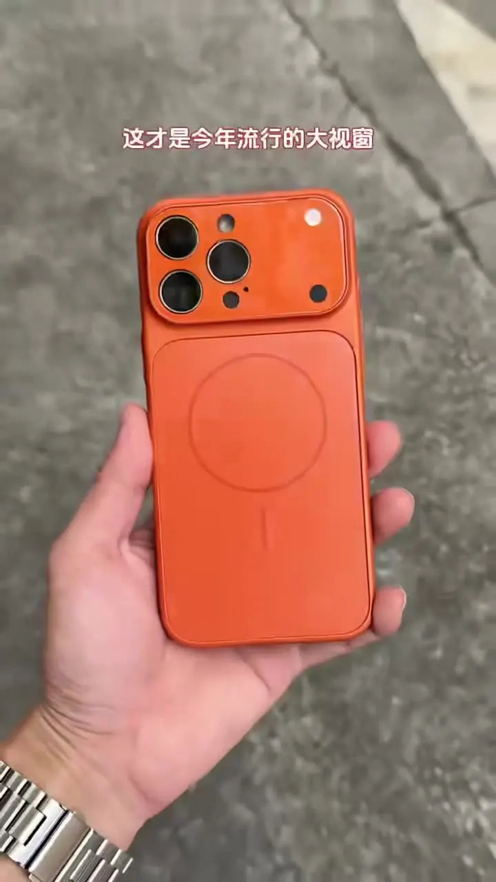 Like 17 Designed AG Glass Magnetic Case for iPhone 17 Air pro Max 16 15 14 13 Electroplate Back Cover Mobile Phone Accessories