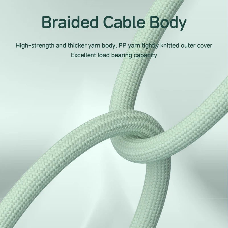 Hagibis Universal Phone Lanyard – 2-in-1 USB-C Charging Cable Strap (C-to-C / C-to-L) for iPhone 16/17 Pro Max & Most Phones