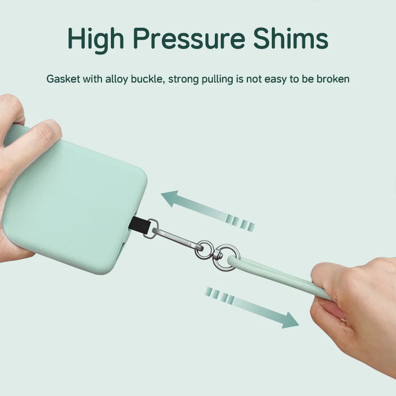 Hagibis Universal Phone Lanyard – 2-in-1 USB-C Charging Cable Strap (C-to-C / C-to-L) for iPhone 16/17 Pro Max & Most Phones