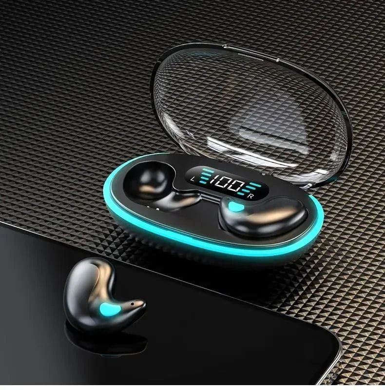 NEW X55 Wireless Sleep Earbuds – Invisible Bluetooth 5.3 Noise Reduction Earphones, Comfortable Sleeping Headset with Mic for Sports, Travel & Relaxation