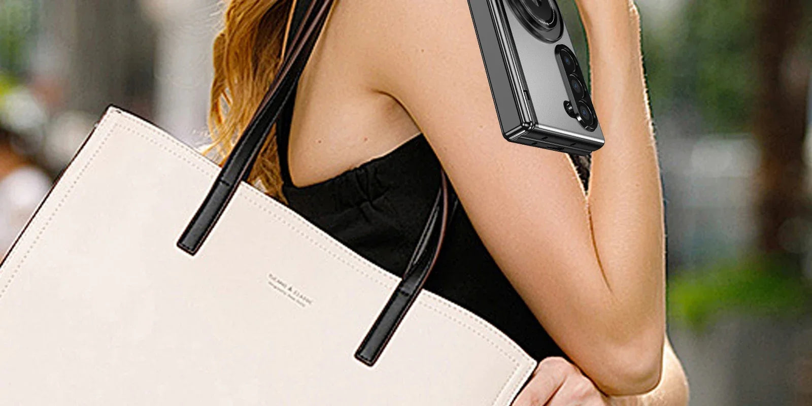 MagSafe Magnetic Hinge Case for Samsung Galaxy Z Fold 7/6/5/4 – Protective Folding Cover with Screen Glass