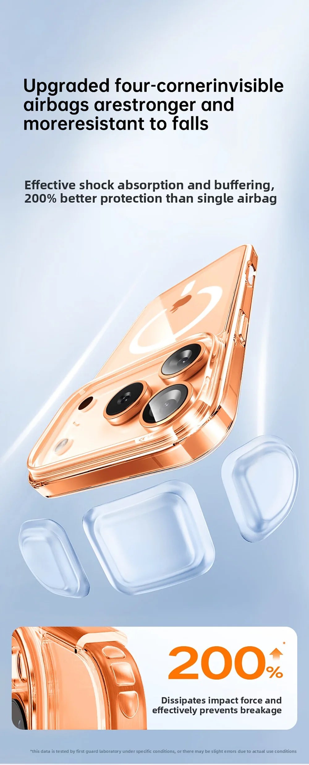 DIVI Magnetic Case for iPhone 17 Pro Max Slim Thin Wireless Charging Magnetic for Magsafe Case Clear Cover Anti-Yellowing