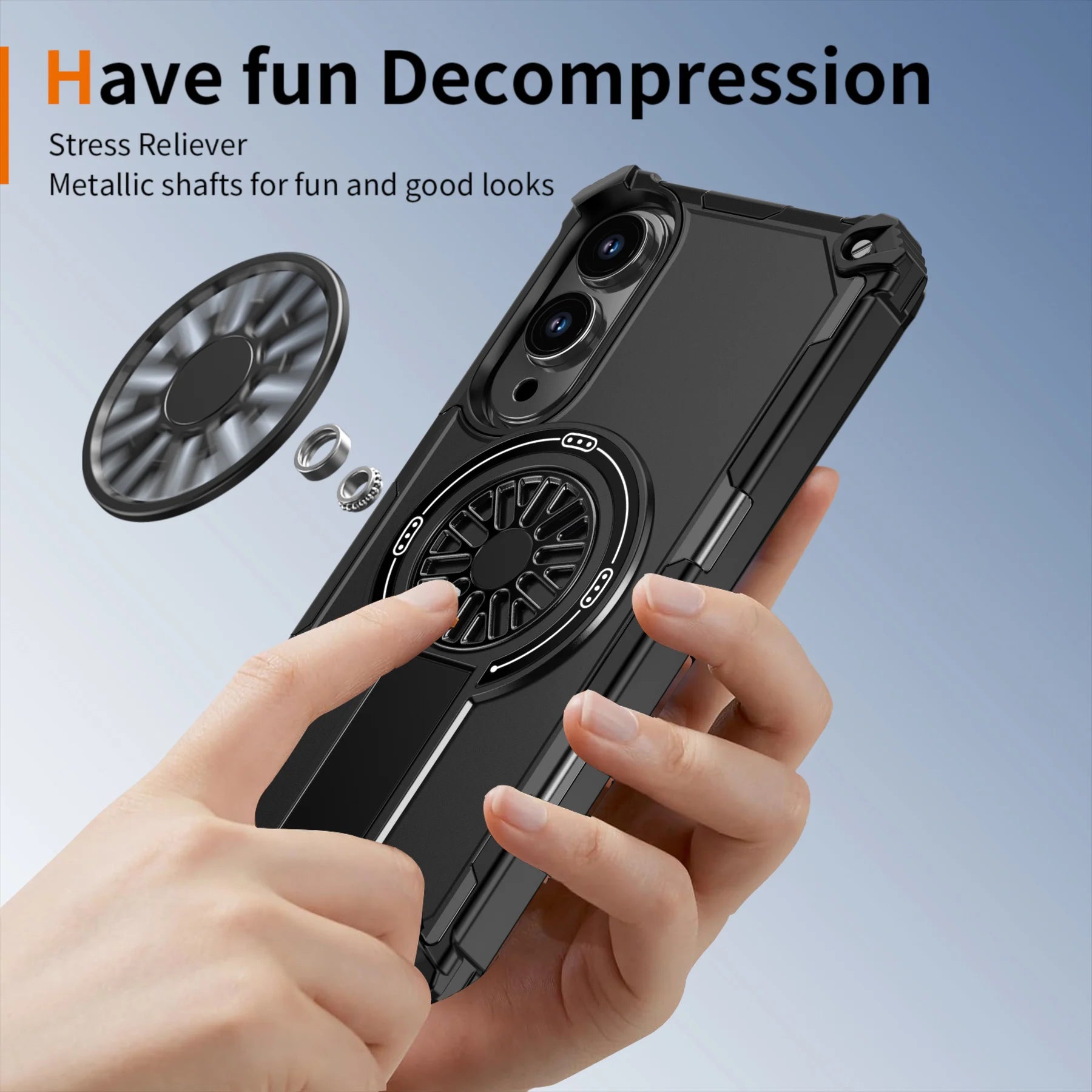 Armor Magnetic Case for Samsung Galaxy S25/S24 Ultra/Plus/FE & A56–A06 – Shockproof Wireless Charging Cover