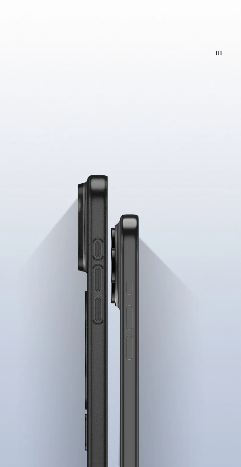 Luxury Matte Magnetic iPhone Case – Ultra Thin MagSafe Wireless Charging PC Cover (17 / Air / 16E / 15 / 14 / 13 / 12 / 11 Pro Max)