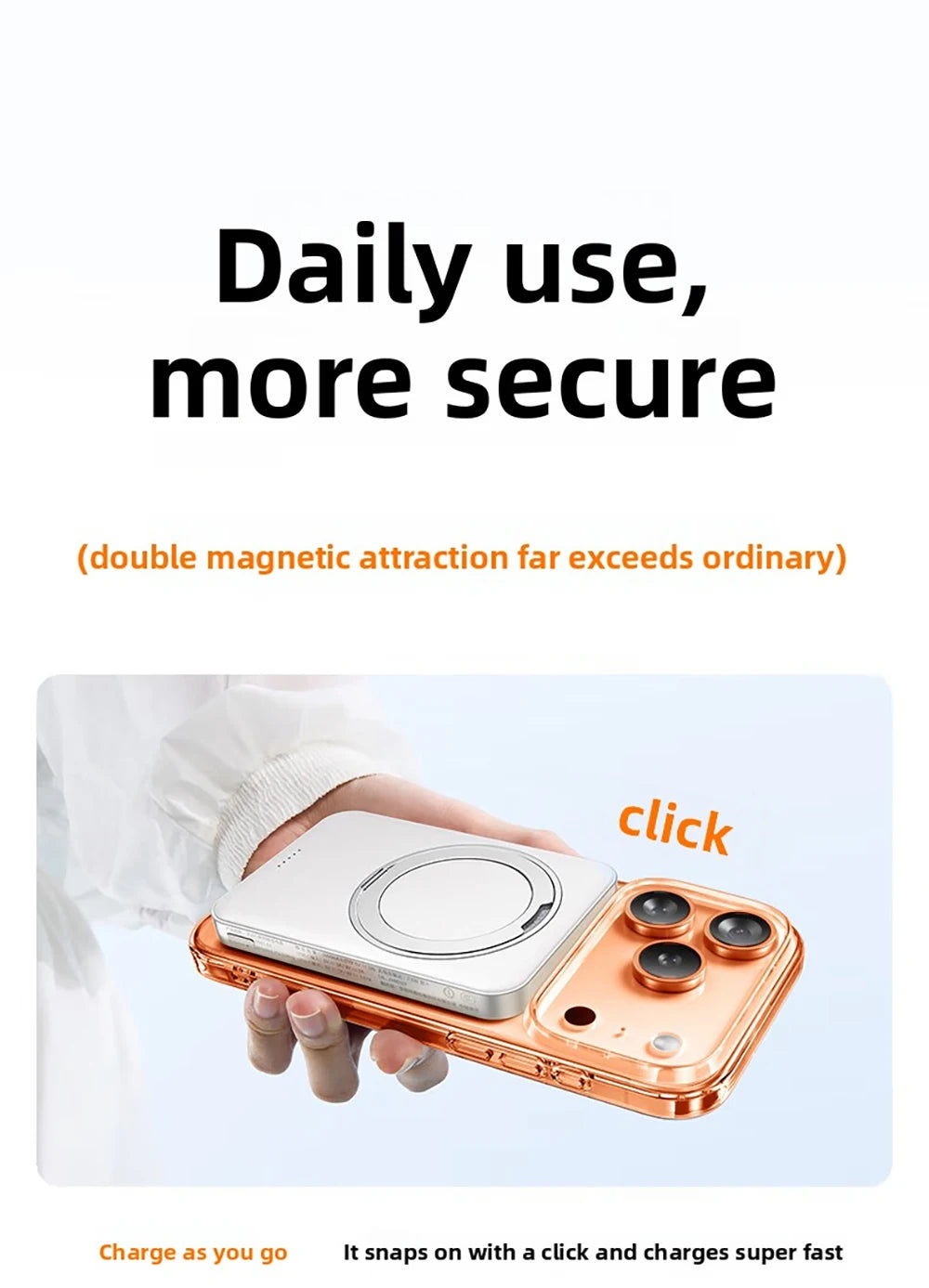 DIVI Magnetic Case for iPhone 17 Pro Max Slim Thin Wireless Charging Magnetic for Magsafe Case Clear Cover Anti-Yellowing