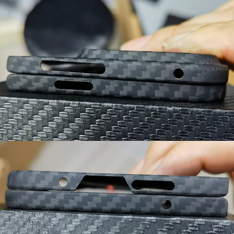 Genuine Real Carbon Fabric Fiber Aramid Case For Google Pixel 9 10 Pro Fold Super Ultra Thin Ultrathin Light Shell
