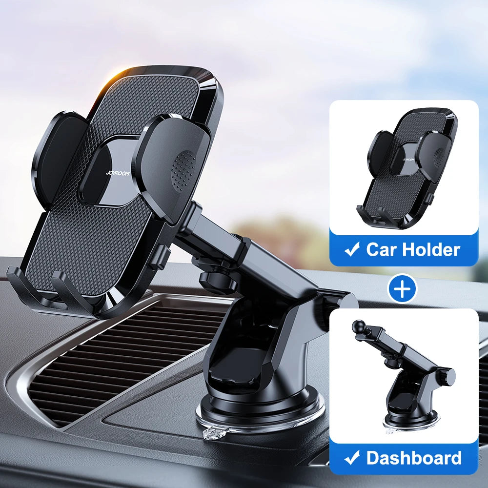 Dashboard Car Phone Holder – 360° Adjustable Mount with 9in Flexible Long Arm (Windshield & Air Vent Compatible)