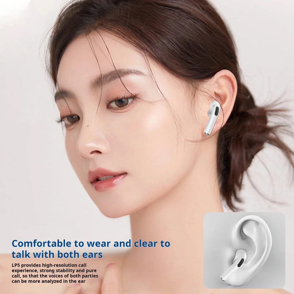 Original Air Pro Bluetooth 5.3 Earbuds – Wireless Earphones Gaming Headset with Mic for iPhone, Apple, Xiaomi & Android Phones
