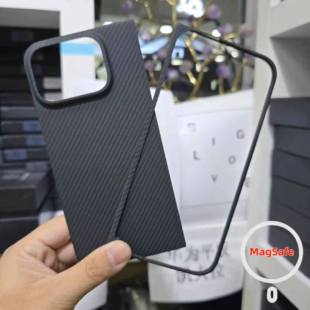 For google pixel 9 pro fold case aramid kevlar Carbon Fiber magsafe ultra thin premium fabric cover hard black matte magnetic