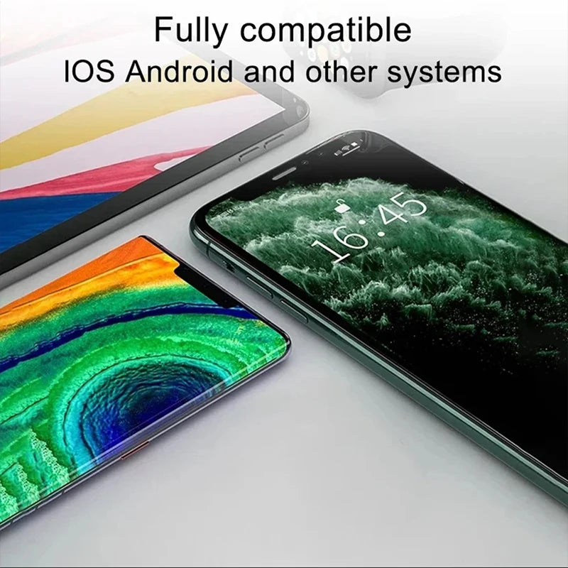 Airs Pro TWS Wireless Earbuds with Siri Pop-Up Window – Bluetooth Earphones with Touch Control, Waterproof & Positioning for iOS