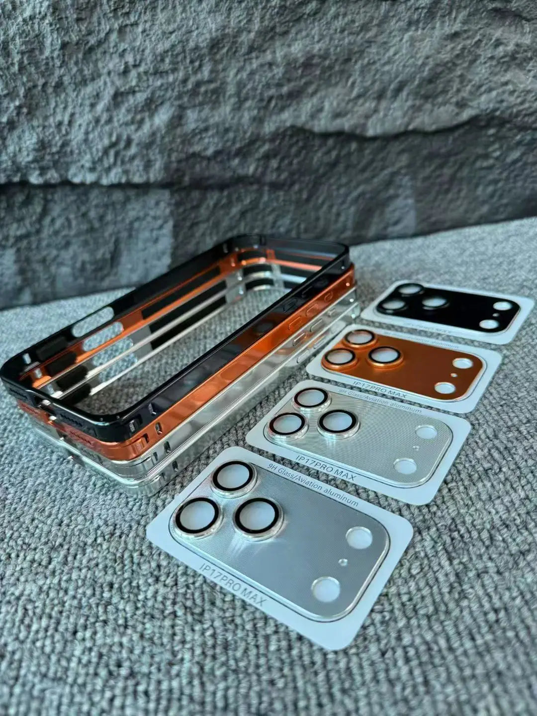 Hybrid Silicone Frame Aluminum Metal Phone Case For iPhone 17 16 15 Pro Max  15 Plus 15Pro 16Pro 17Pro 15 16 Better Heat Bumper