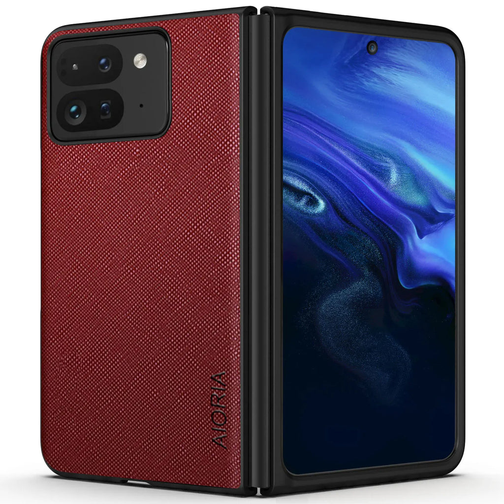 Case for Google Pixel 9 10 Pro Fold  Around The Edge Protection Perfect High Quality PU Leather