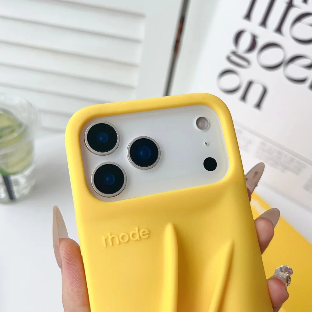 Lemontini Silicone iPhone Case – Fashion Colour Soft Protective Cover with Box (11–17 Series, Air / Pro / Pro Max / Plus)