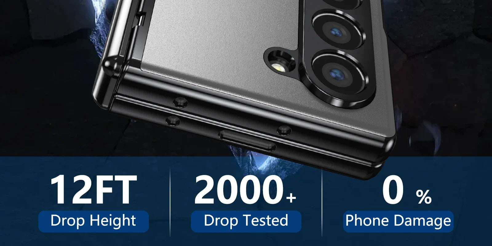 MagSafe Magnetic Hinge Case for Samsung Galaxy Z Fold 7/6/5/4 – Protective Folding Cover with Screen Glass