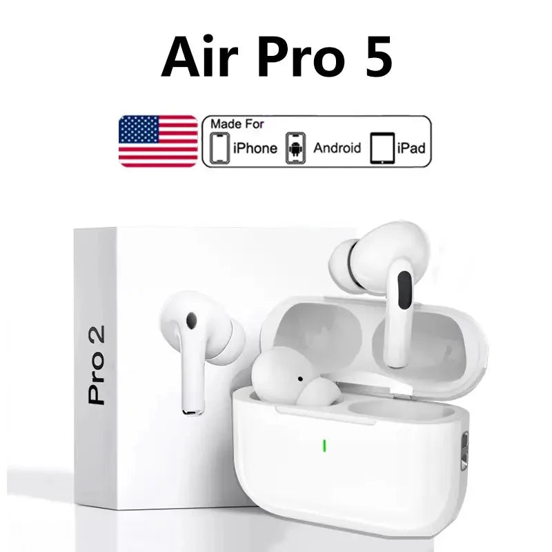 Original Air Pro Bluetooth 5.3 Earbuds – Wireless Earphones Gaming Headset with Mic for iPhone, Apple, Xiaomi & Android Phones