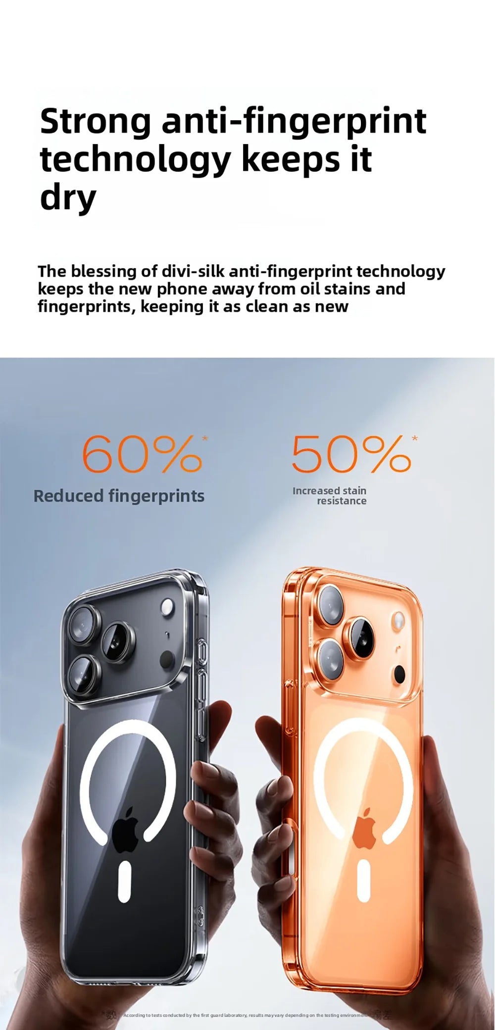 DIVI Magnetic Case for iPhone 17 Pro Max Slim Thin Wireless Charging Magnetic for Magsafe Case Clear Cover Anti-Yellowing