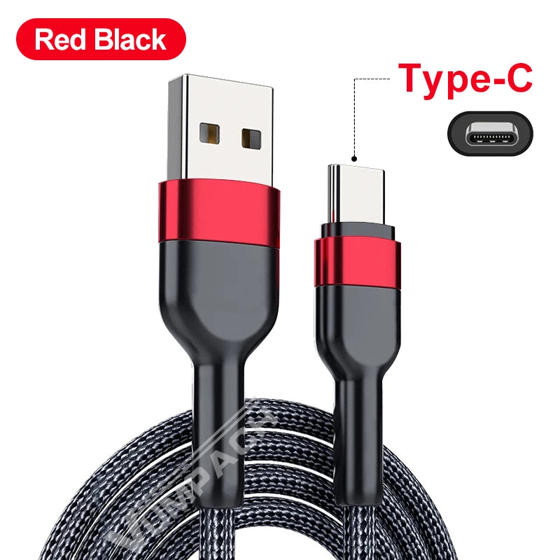Fast USB-C Charging Cable – Type-C to Type-C Data Cord for Samsung, Xiaomi, Vivo, Huawei & iPhone 15/16