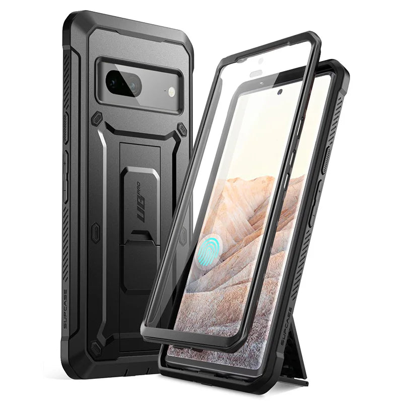 SUPCASE UB Pro Rugged Case for Google Pixel 7 (2022) – Full-Body Shockproof Cover with Kickstand, Holster & Screen Protector