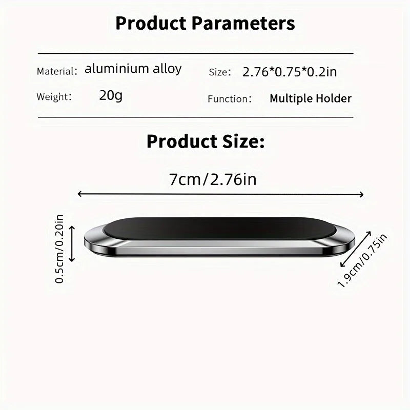 Magnetic Car Phone Mount – Cell Phone Holder for Dashboard