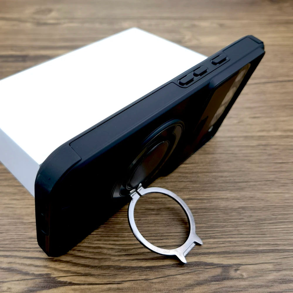 Luxury Shockproof Armor Case for Google Pixel 10/9/7 Pro XL & 9A – Full Protective Cover with Stand Holder