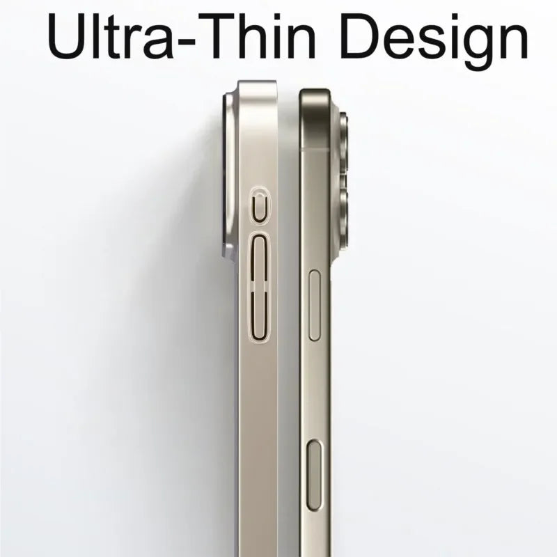 Original Phone Colour AG Matte PC Case For iPhone 17 Pro Max 17Air 16 15 14 13 For MagSafe Nano Frosted Glass Lens Protect Cover