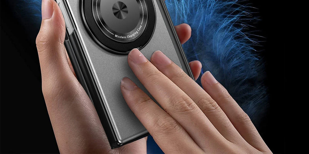 MagSafe Magnetic Hinge Case for Samsung Galaxy Z Fold 7/6/5/4 – Protective Folding Cover with Screen Glass