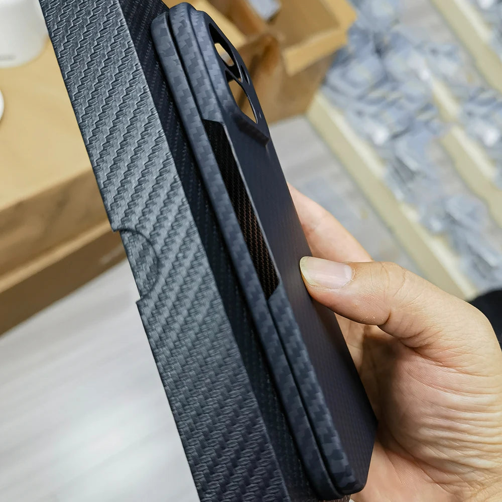 Genuine Real Carbon Fabric Fiber Aramid Case For Google Pixel 9 10 Pro Fold Super Ultra Thin Ultrathin Light Shell