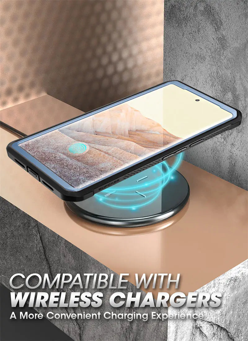 SUPCASE UB Pro Rugged Case for Google Pixel 7 (2022) – Full-Body Shockproof Cover with Kickstand, Holster & Screen Protector