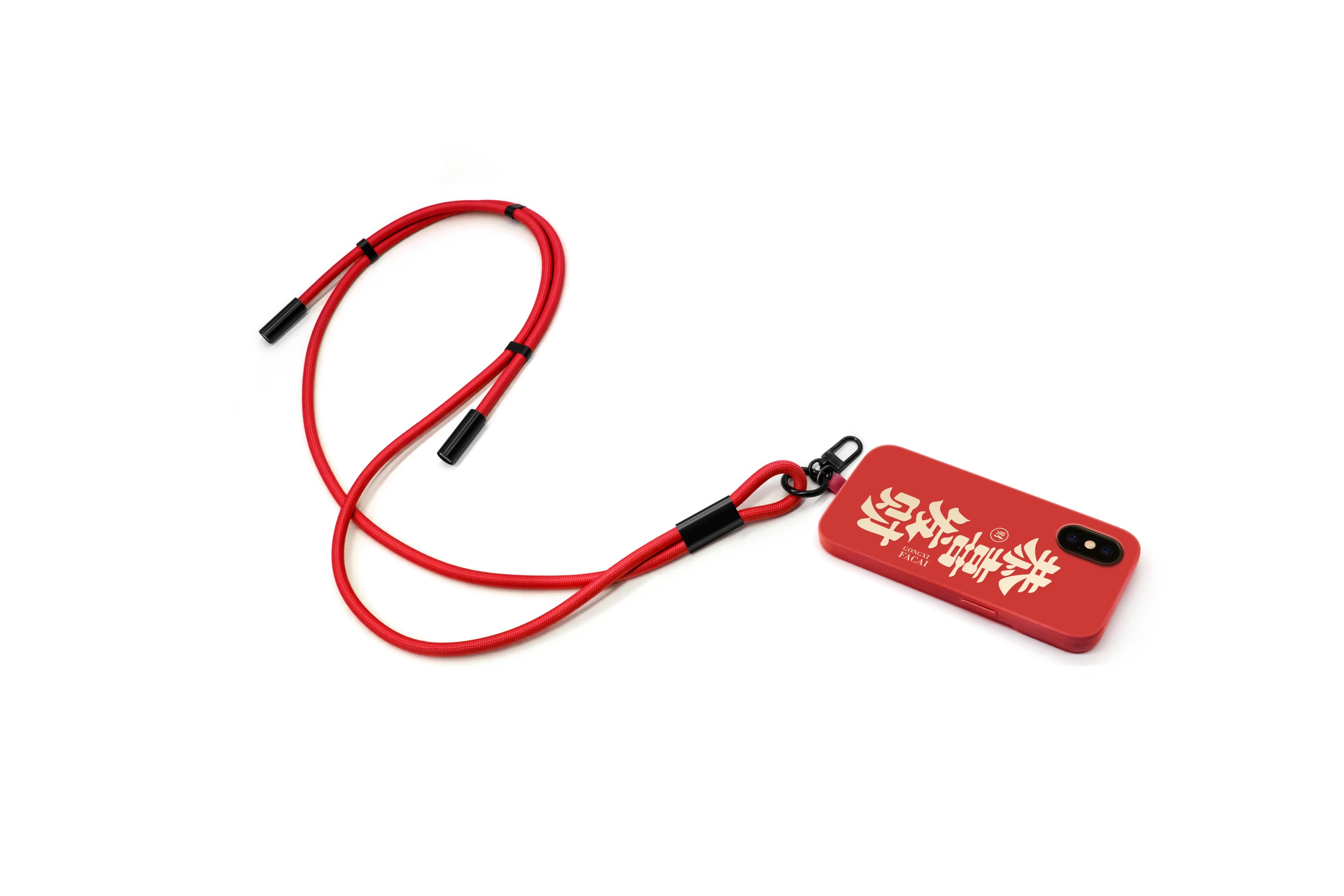 2-in-1 Phone Lanyard with Charging Cable – Detachable USB Data Neck Strap for iPhone & Android (Anti-Lost Design)